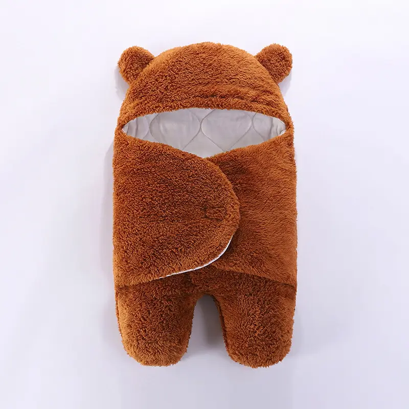 Anti-Kick Baby Sleeping Bag Blue Cotton Winter Warm - Image 14