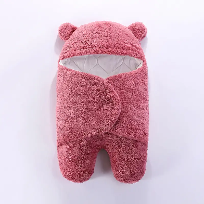 Anti-Kick Baby Sleeping Bag Blue Cotton Winter Warm - Image 15