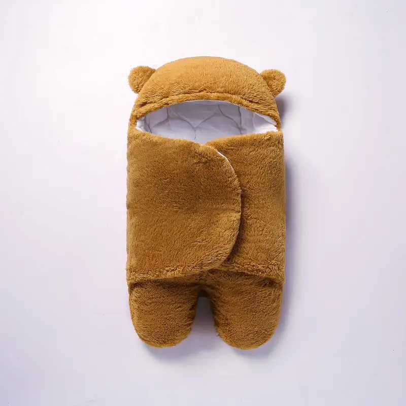 Anti-Kick Baby Sleeping Bag Blue Cotton Winter Warm - Image 18