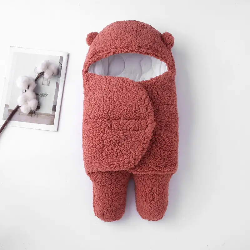 Anti-Kick Baby Sleeping Bag Blue Cotton Winter Warm - Image 7