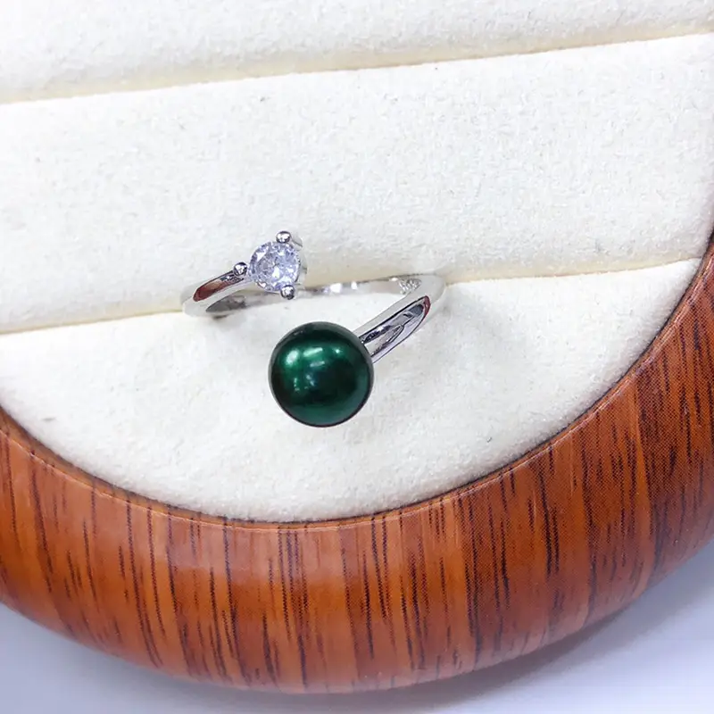 Freshwater Pearl Ring for Women Simple Design Elegant Jewelry - Image 4