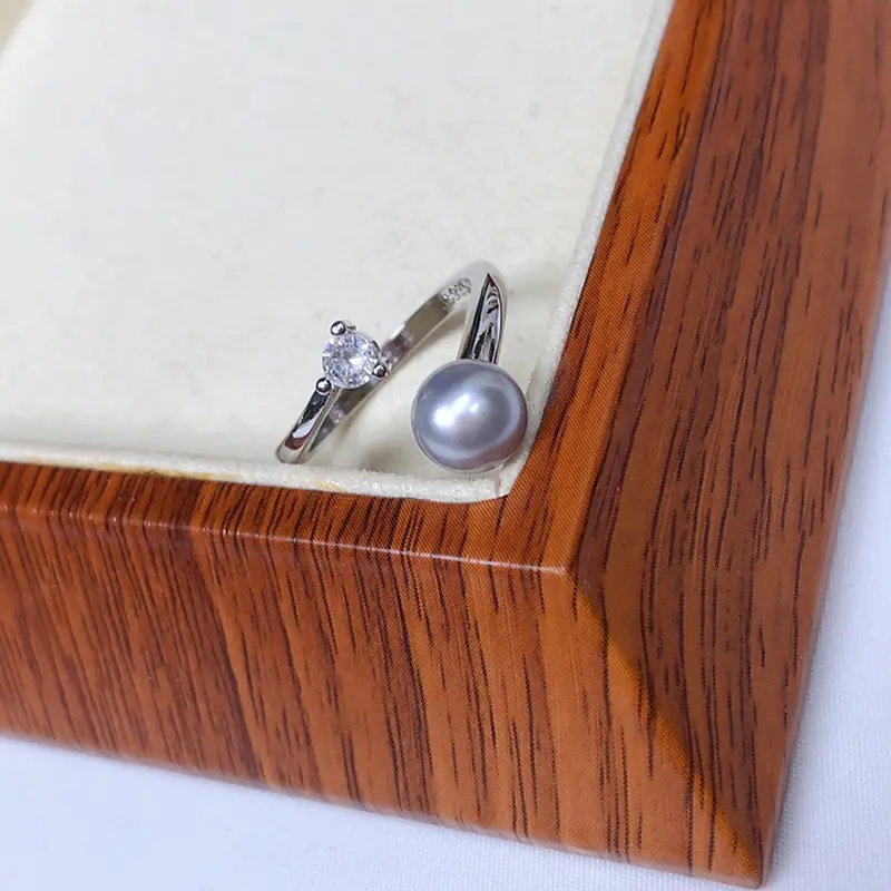Freshwater Pearl Ring for Women Simple Design Elegant Jewelry - Image 3