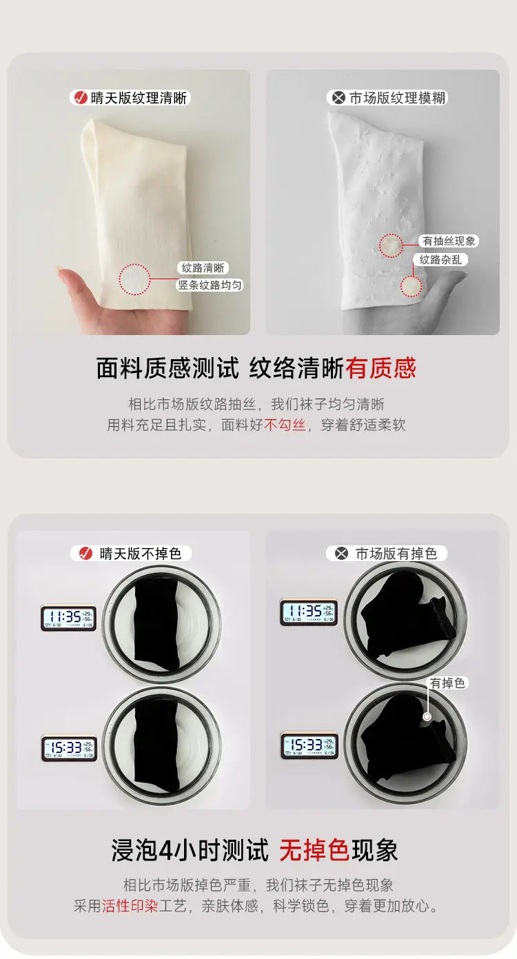 New Women's Cotton Socks, Deodorant and Breathable Mid-Calf Socks, Loose Mouth Confinement Socks, Sweat-Absorbent and Antibacterial Women's Pile Socks That Do Not Tighten the Feet — feature 9