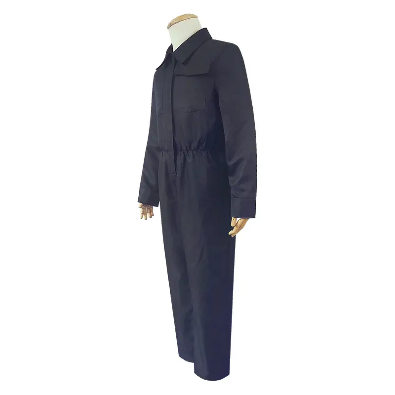 Dark Blue Casual Pajama Set for Women - Image 3
