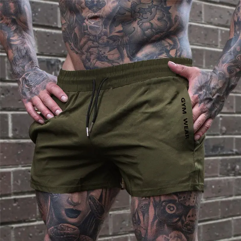 Men's Black Quick-Drying Marathon Shorts Eurasian Double Size