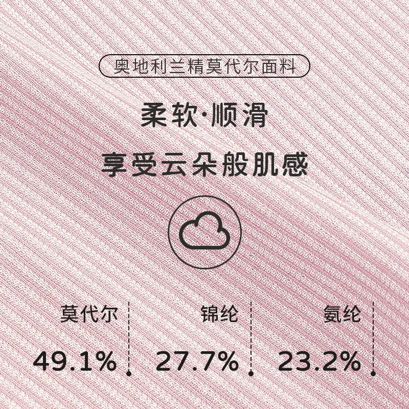 Zhangyan Lanjing Modal Mother's Traceless Underwear Comfortable Bra Non-rimless Thin Gathering Vest Front Buckle