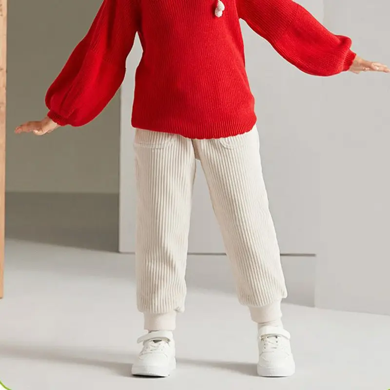 Children's Winter Warm Leg Pants Size 90-150 — feature 4