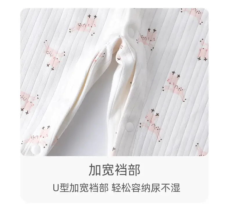 Baby's Cotton Floral Jumpsuit Spring Autumn — feature 27