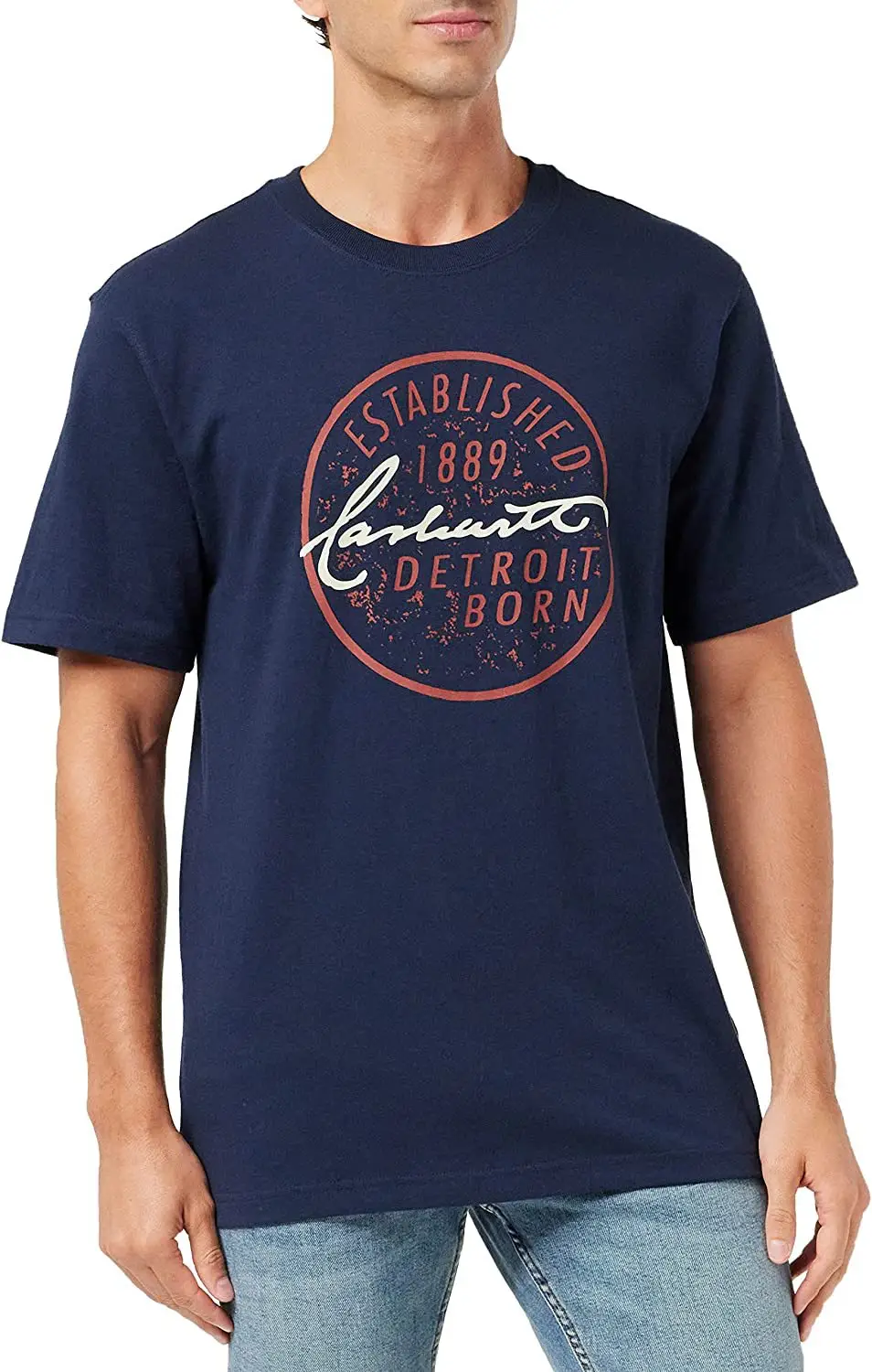 Pure Cotton T-Shirt Gray Round Neck Short Sleeve — feature 19