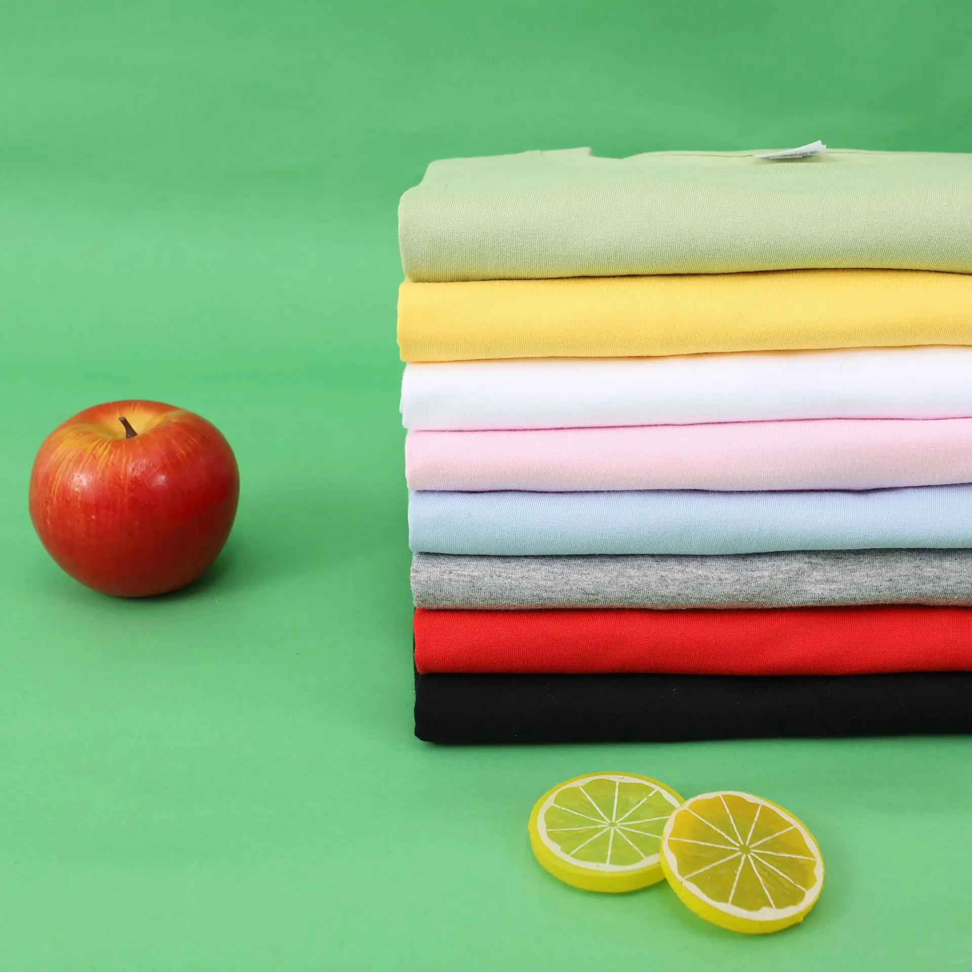 Pure Cotton T-Shirt Gray Round Neck Short Sleeve — feature 6