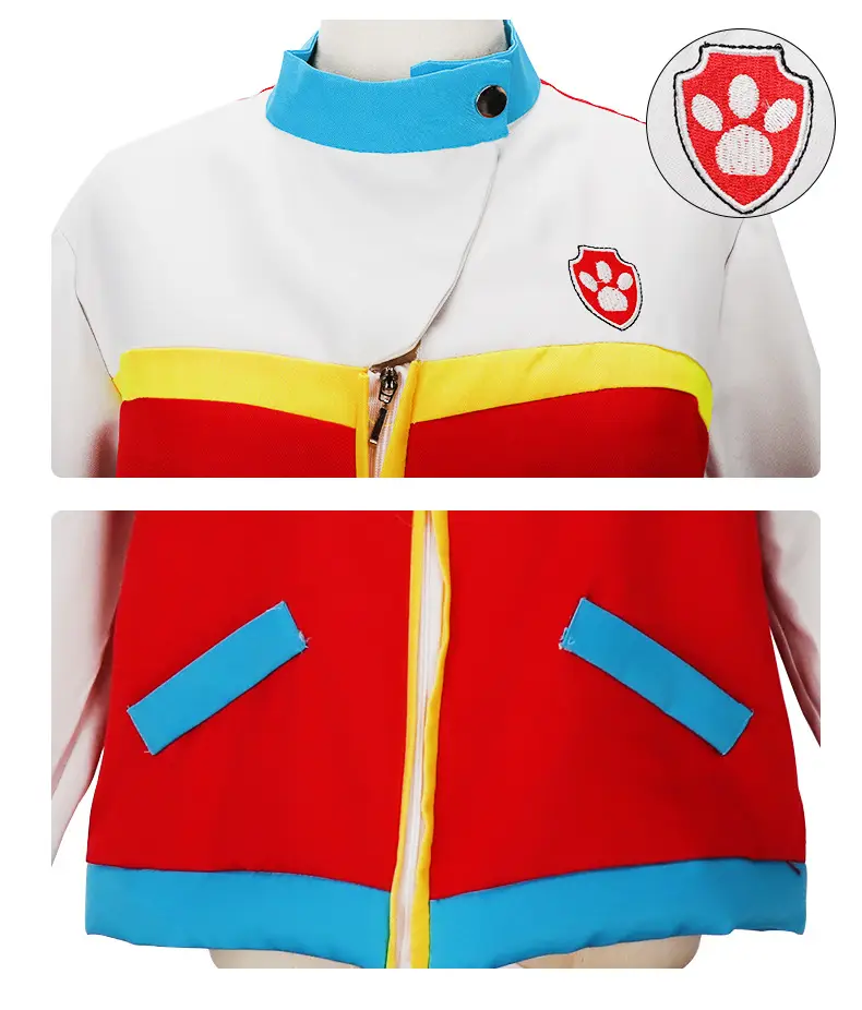 Captain Ryder Vest Red White Blue Kids Vest — feature 11