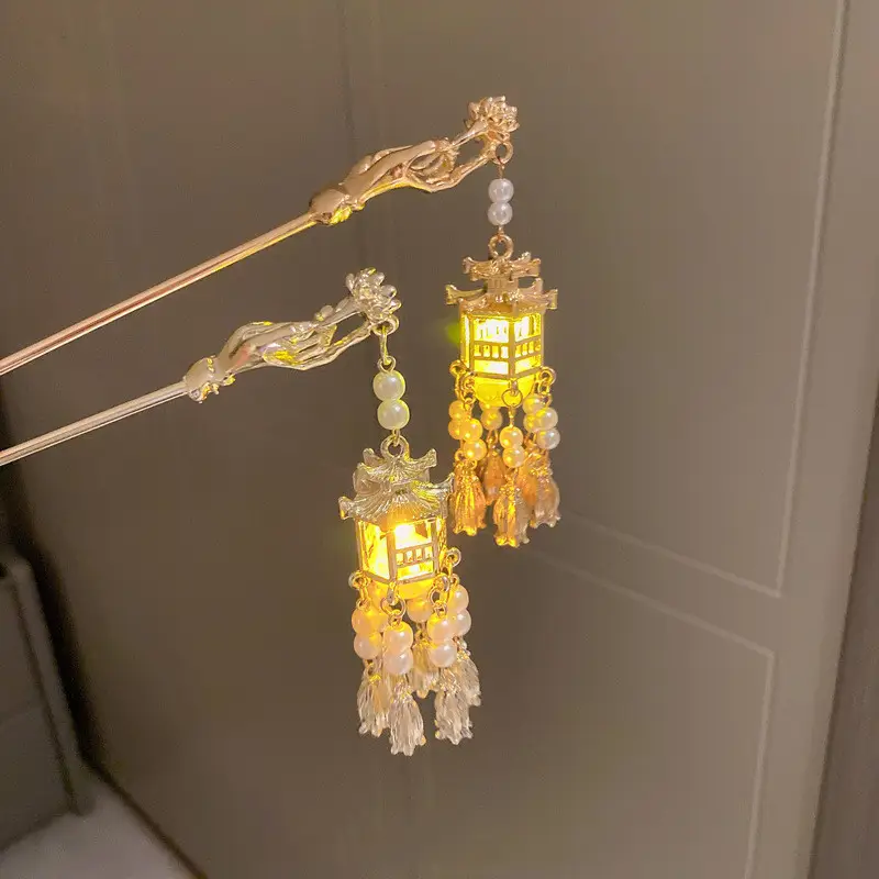 Antique Pearl Tassel Hairpin for Women - Image 22