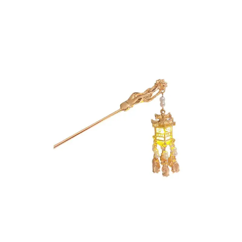 Antique Pearl Tassel Hairpin for Women - Image 25