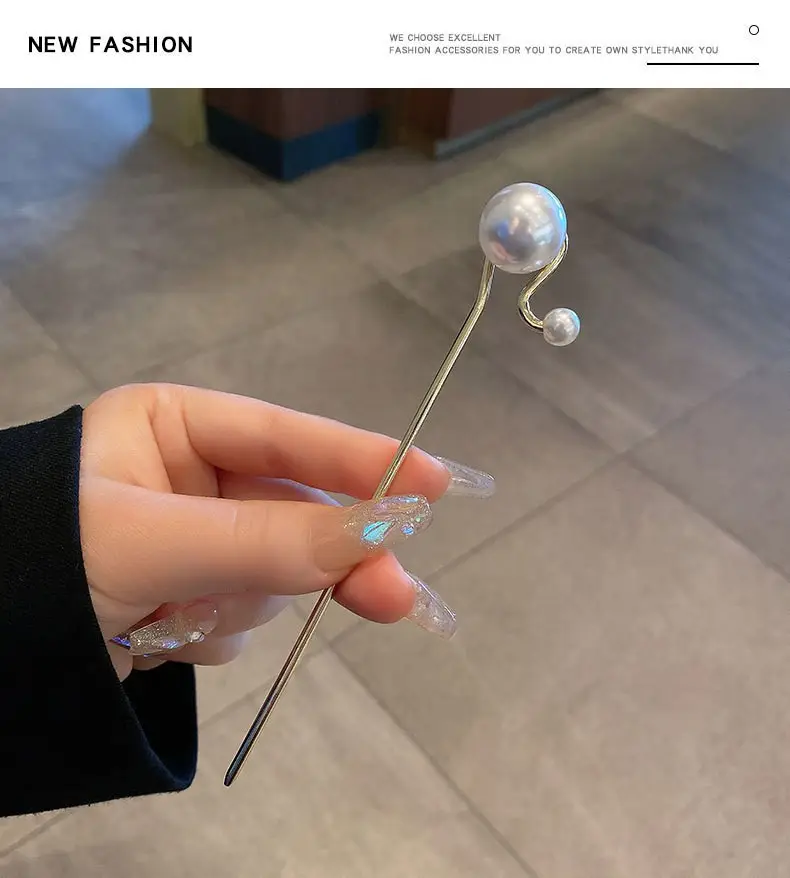 Antique Pearl Tassel Hairpin for Women - Image 15