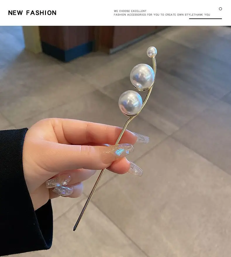 Antique Pearl Tassel Hairpin for Women - Image 16