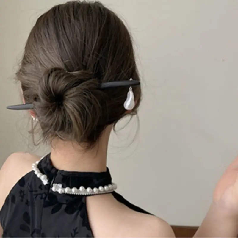 Antique Pearl Tassel Hairpin for Women - Image 9