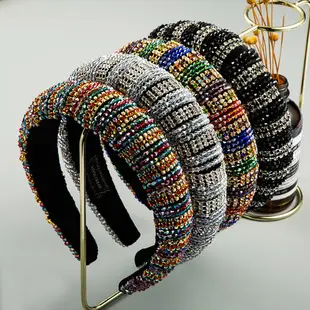Heavyweight Baroque Headband with Stained Glass Design — feature 3