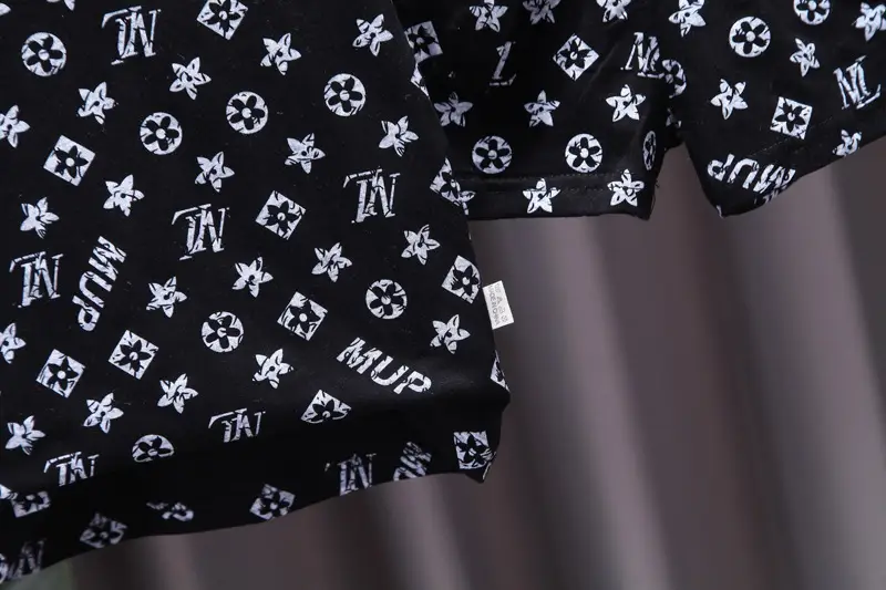 Children's Printed T-Shirt Shorts Set Brown 0-4Y — feature 19