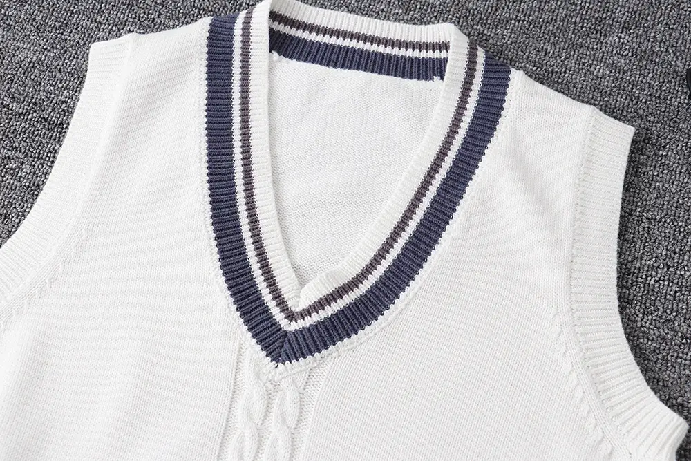 V-Neck Knitted V-Stock V-Neck V-Neck V-Neck V-Neck — feature 5
