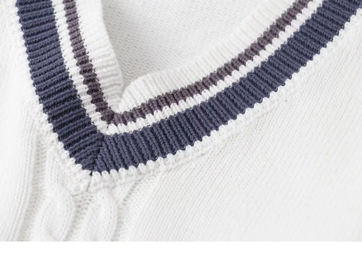 V-Neck Knitted V-Stock V-Neck V-Neck V-Neck V-Neck — feature 9