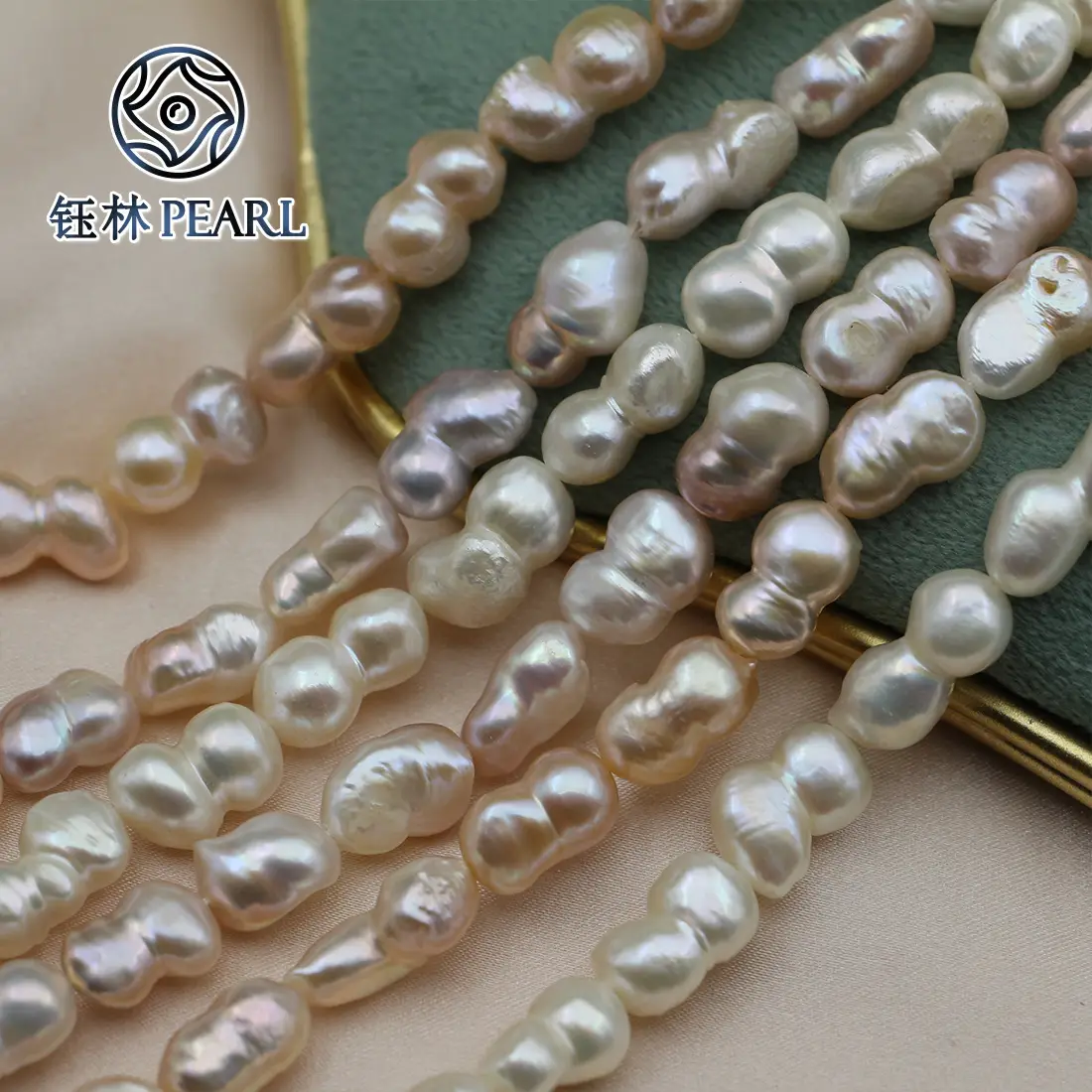 Natural Pearl Baroque 8-Characters DIY Design