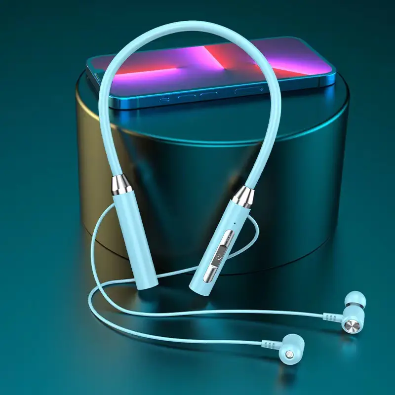 Bluetooth Headset Wireless Neck Hanging Sports Binaural In-Ear - Image 7