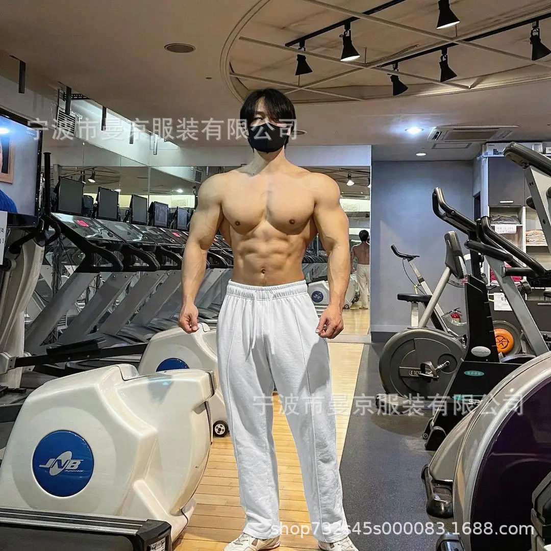 American Grey Straight Fit Fitness Pants for Men — feature 15