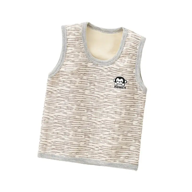 2025 Winter Fleece Sleeveless Vest for Kids Pink - Image 10