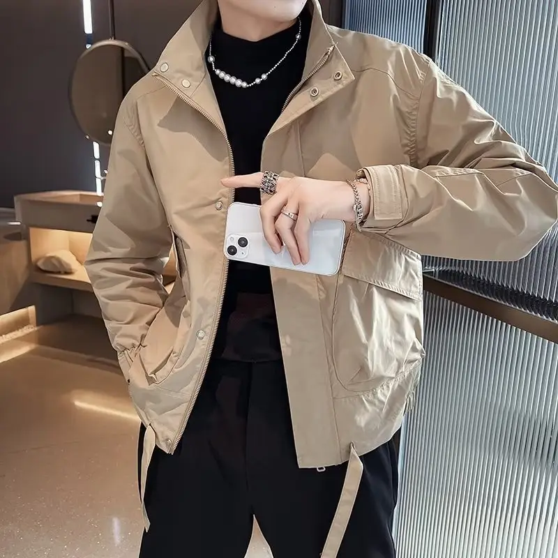Men's White Puffer Jacket Winter Overcoat 2022 - Image 3