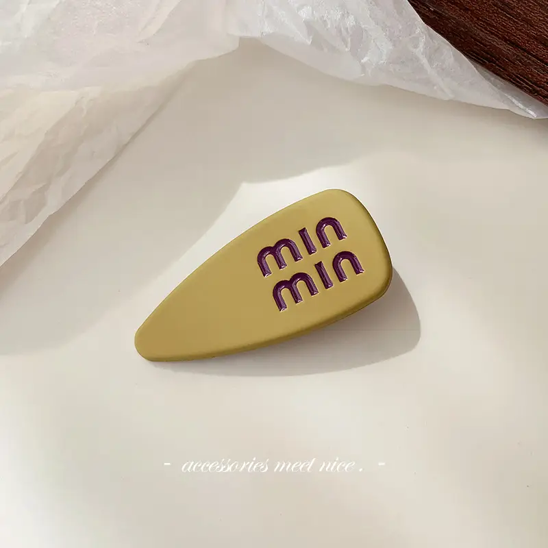 New Colorful Metal Hairpins for Women