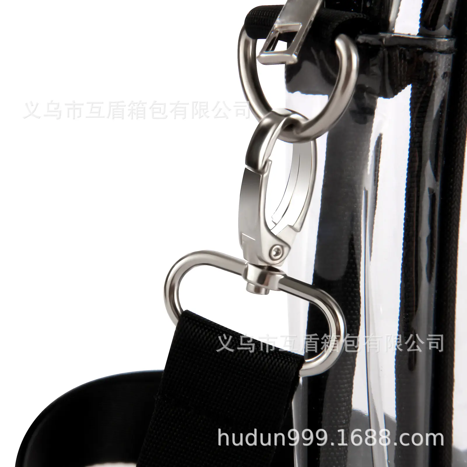 Transparent PVC Crossbody Bag 23x18x7cm Waterproof Beach Gym — feature 15