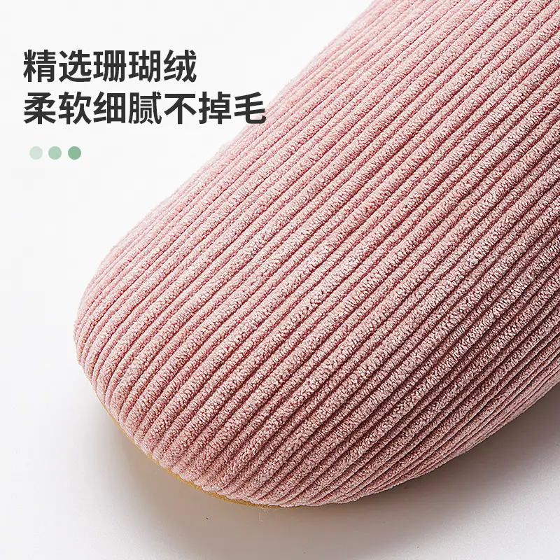Retro Cotton Slippers Winter Women's Warm Non-Slip - Image 8