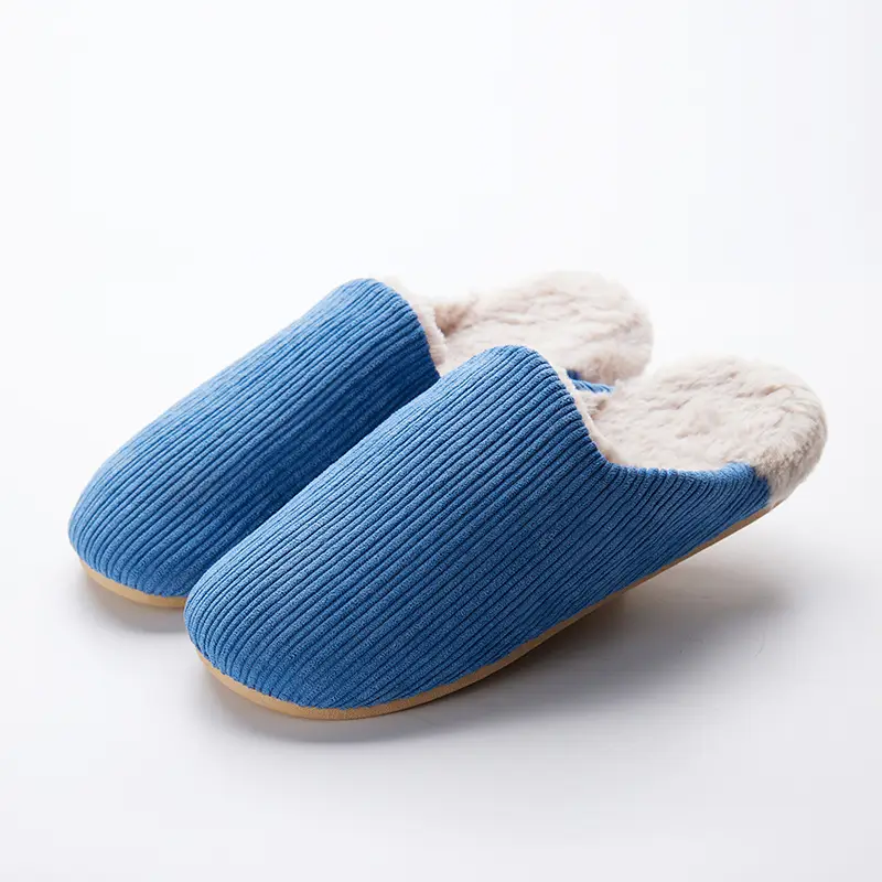 Retro Cotton Slippers Winter Women's Warm Non-Slip - Image 6