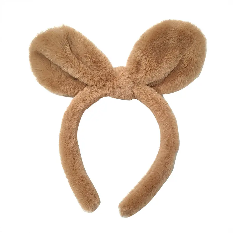 New Plush Rabbit Ear Hair Band for Girls - Image 9