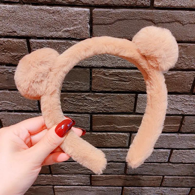 New Plush Rabbit Ear Hair Band for Girls - Image 3