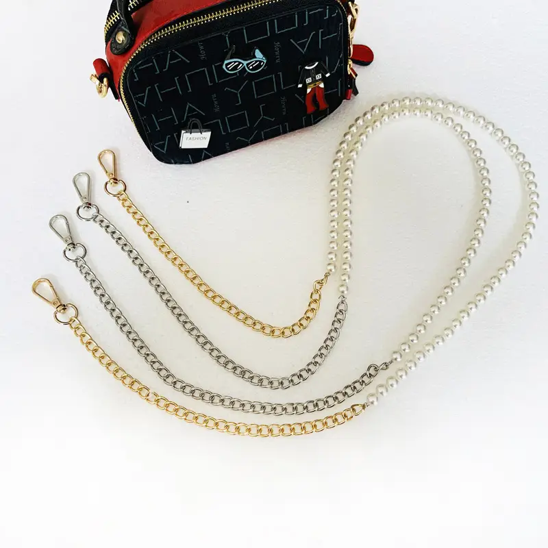 Pearl Chain Bag Accessories All Match Adjustable — feature 5