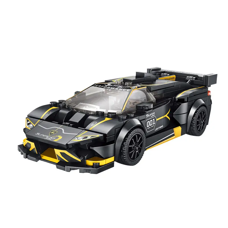 Penrose Racing Series Building Block Toys City Racing Classic Car Model Boys Children's Assembly Educational Toys Wholesale