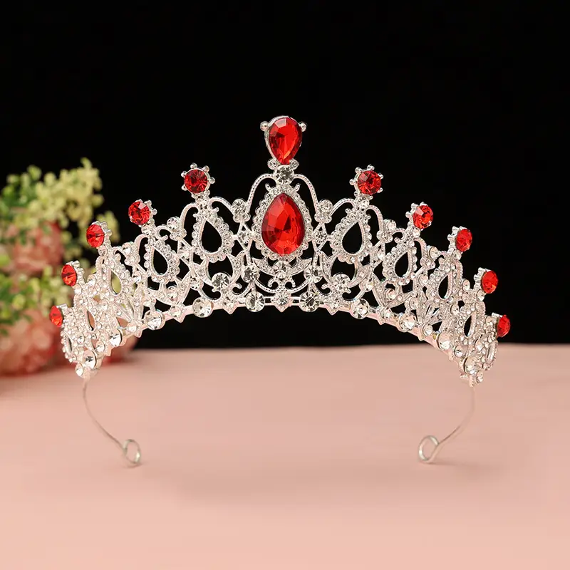 Black Crystal Crown for Girls Birthday Party Crown - Image 15