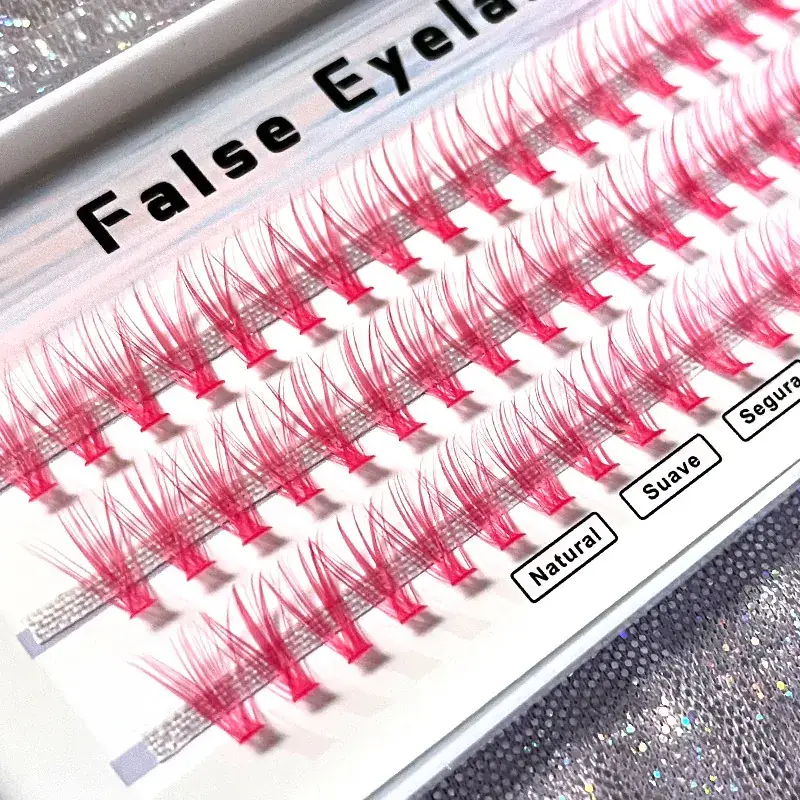 30D Purple Eyelash Grafting Set for Self-Grafting - Image 9