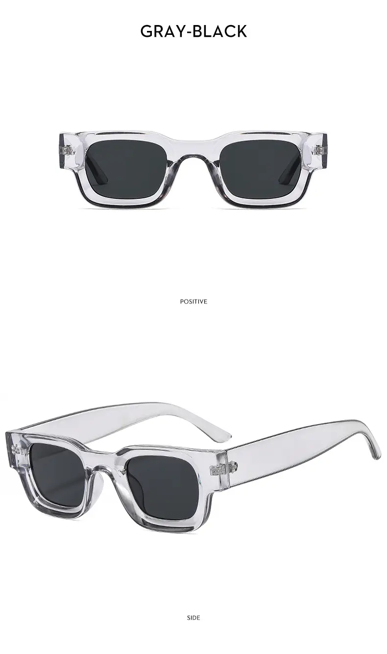 Pink Square Sun Glasses for Women Men Casual Wear — feature 16