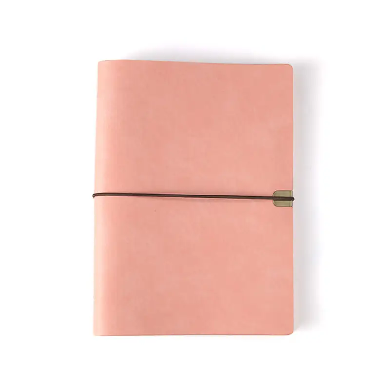 A5 Creative Strap Notebook Green Soft Leather - Image 46