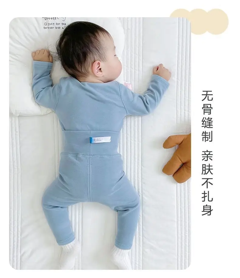 Baby Velvet Pajama Set Purple Split Two-Piece — feature 8