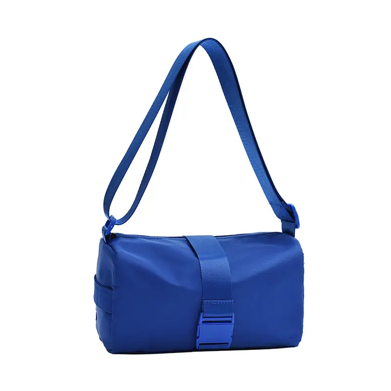 Women's White Nylon Crossbody Bag Large Capacity - Image 9