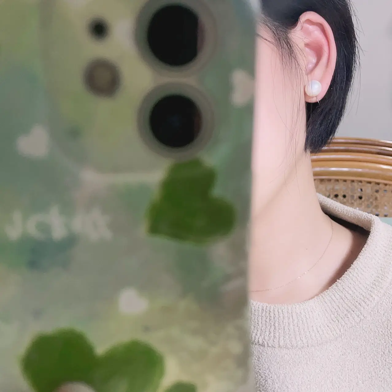 Retro Hong Kong Style Pearl Earrings for Women — feature 9