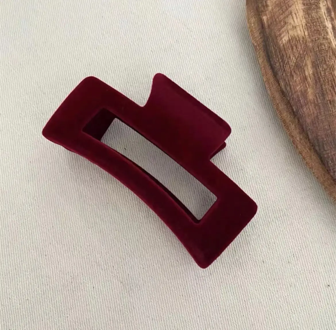Double-Sided Pure Color Hair Clip for Large Hair Accessories