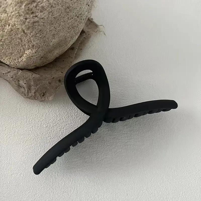 Double-Sided Pure Color Hair Clip for Large Hair Accessories