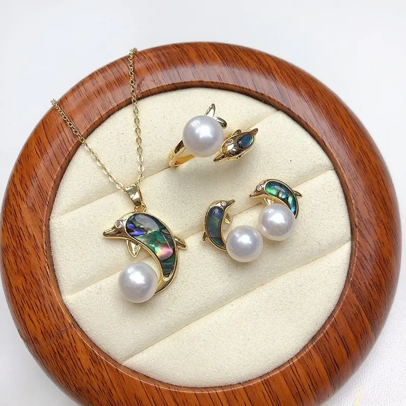 18K Gold Clavicle Earrings Set Women 2022 - Image 10