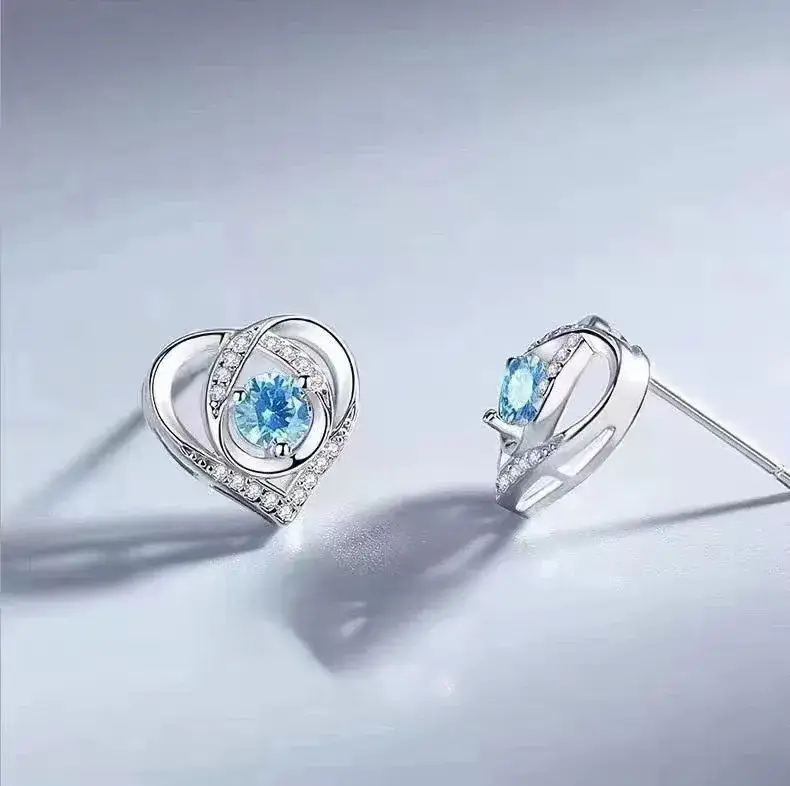 Smart Heart Necklace Water Drop Pendant S925 Silver - Image 7