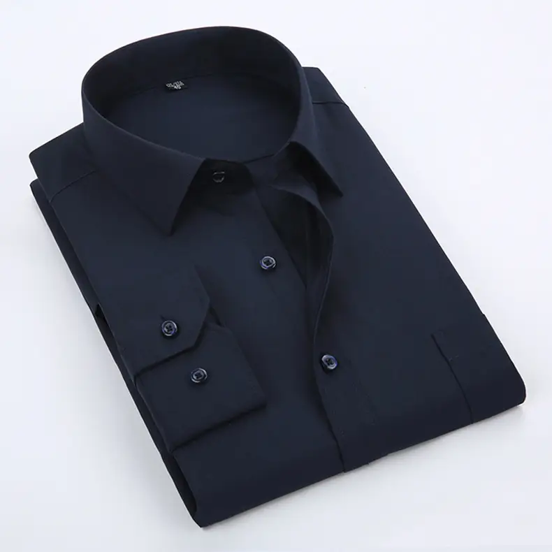 Men's White Long Sleeve Shirt Large Business Wear - Image 8