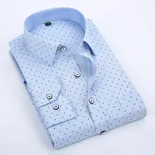 Men's White Long Sleeve Shirt Large Business Wear — feature 6